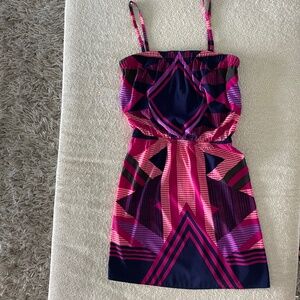 Strapless / spaghetti strap dress.   Express.  Size small petite